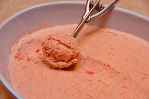 Strawberry VinCotto Ice-cream