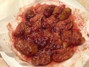Roasted Figs with Vino Cotto